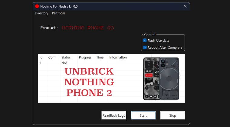 Unbrick Nothing Phone 2
