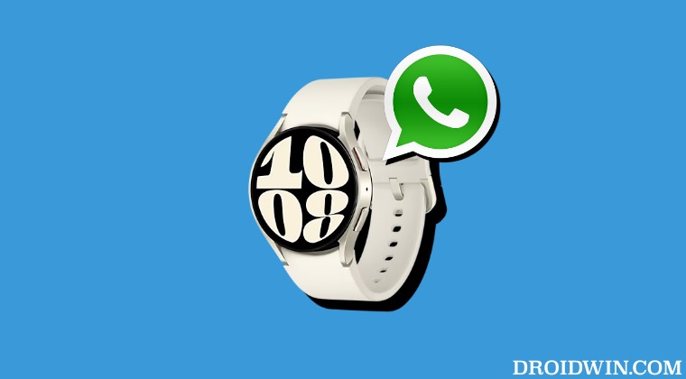 Whatsapp notification galaxy online watch