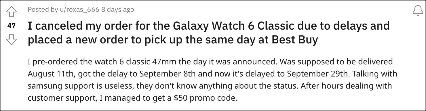 Galaxy Watch 6 не получит ремешок из силиконовой кожи Camel