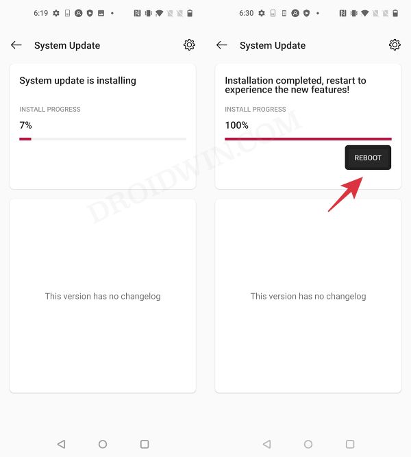 Напрямую обновите OnePlus с Android 11 до Android 13