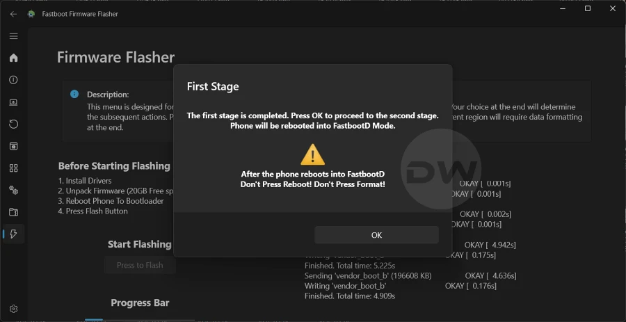 OnePlus Fastboot Firmware Flasher Tool