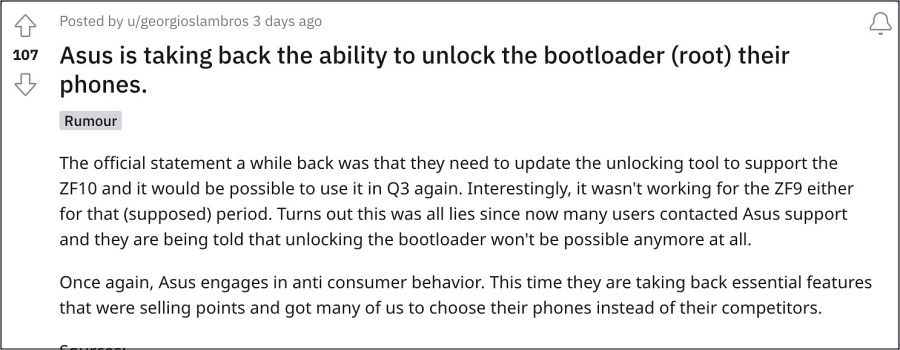 unlock bootloader zenfone 9