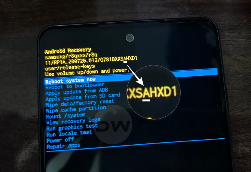 samsung bootloader version recovery
