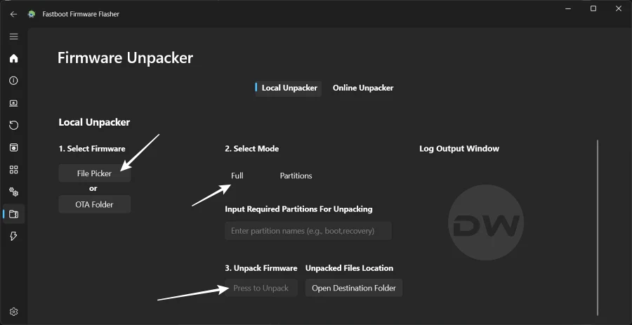 OnePlus Fastboot Firmware Flasher Tool