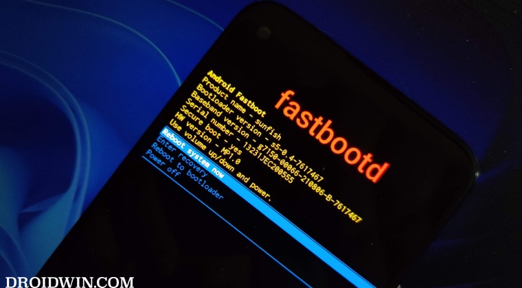 fastboot: error: Failed to boot into userspace fastboot