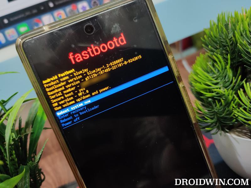 fastboot: error: Failed to boot into userspace fastboot