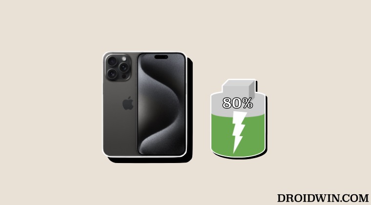 Ограничение зарядки 80% не работает на iPhone 15 Pro