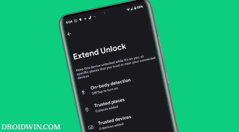 Smart Lock отсутствует в Android 14