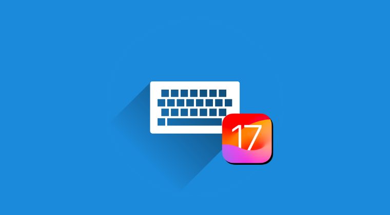 keyboard lag iOS 17