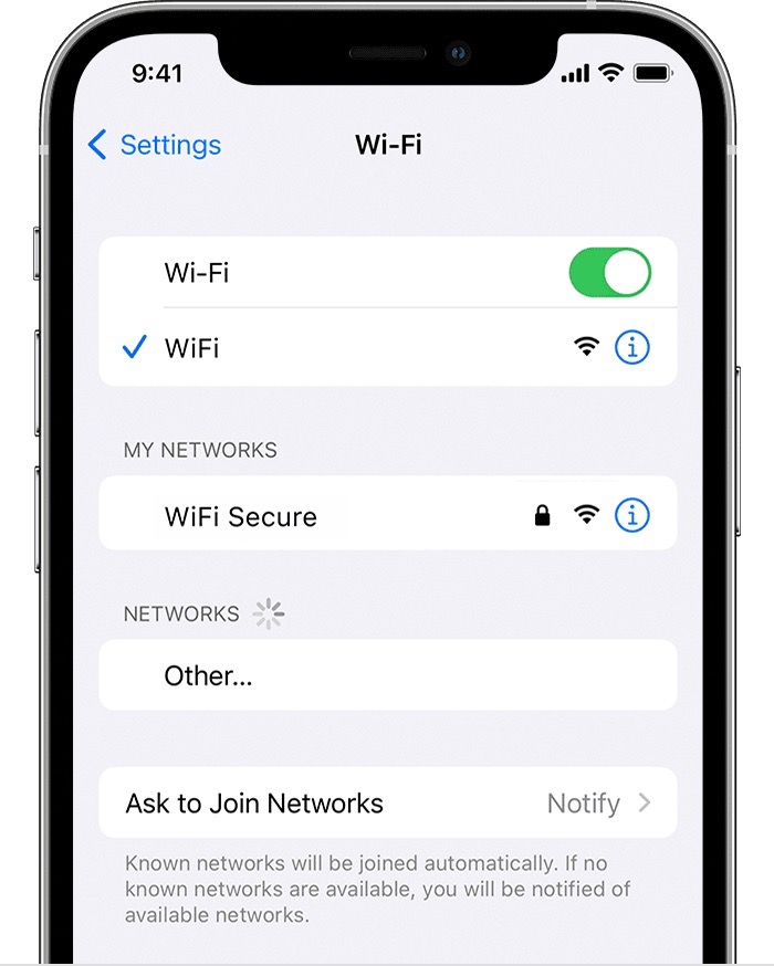 WiFi not working on iPhone 15 pro