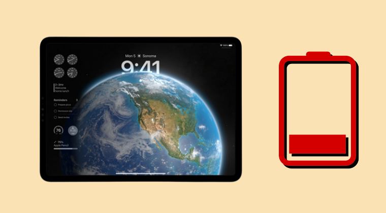 iPadOS 17 Battery Drain