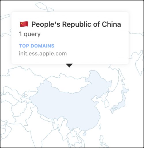 identityservicesd init.ess.apple.com Chinese Servers