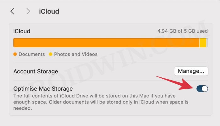 Резервное копирование некоторых файлов на вашем Mac невозможно.