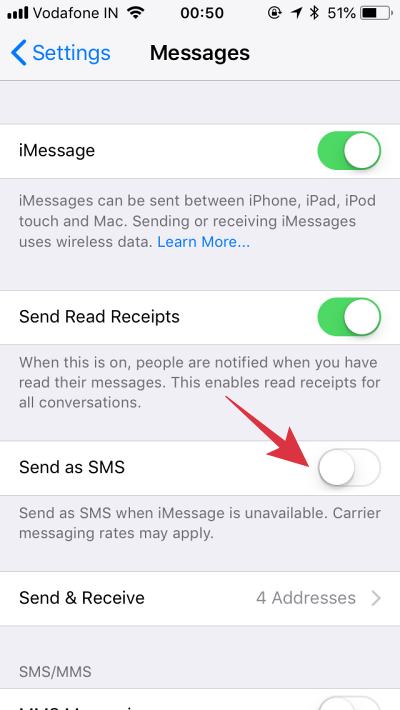 iPhone cannot send photo to Android via Text