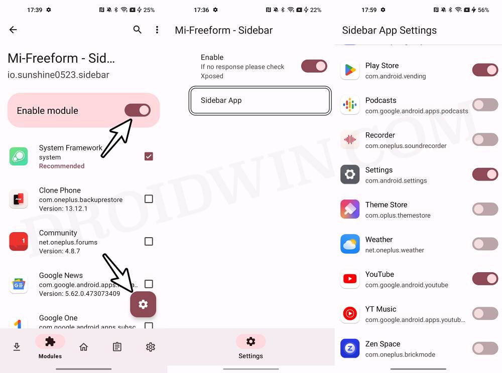 Enable Freeform Window android