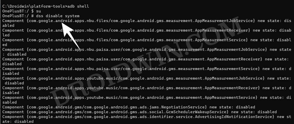 Disable Analytics on Android