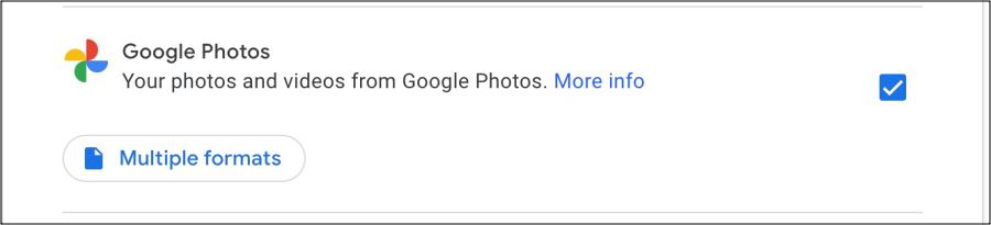Transfer all files from Google Photos