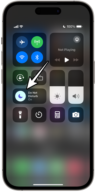 Do Not Disturb Focus not working on iOS 17