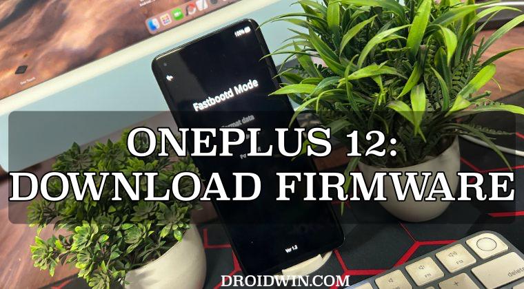 oneplus 12 firmware