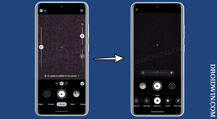 Bring Back Brightness slider in Pixel Camera
