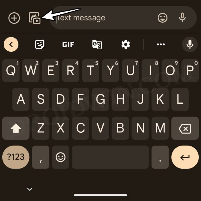 Send Video GIFs in Google Messages