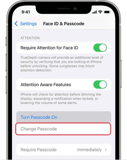 Confirm iPhone passcode to keep using iCloud