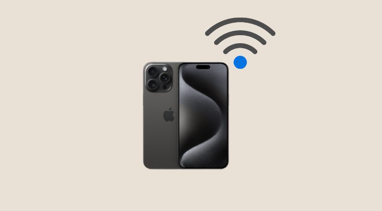 iPhone only connects to WiFi on opening a website