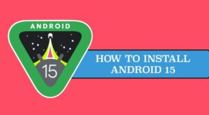 install android 15