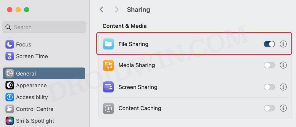 smb file sharing not working sonoma