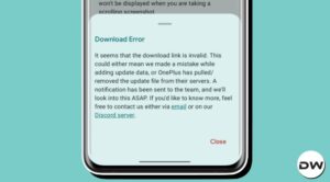 OnePlus blocked firmware downloads