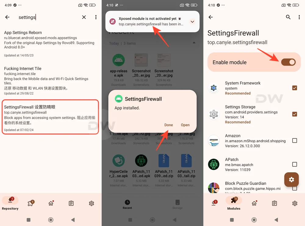 hide developer options android