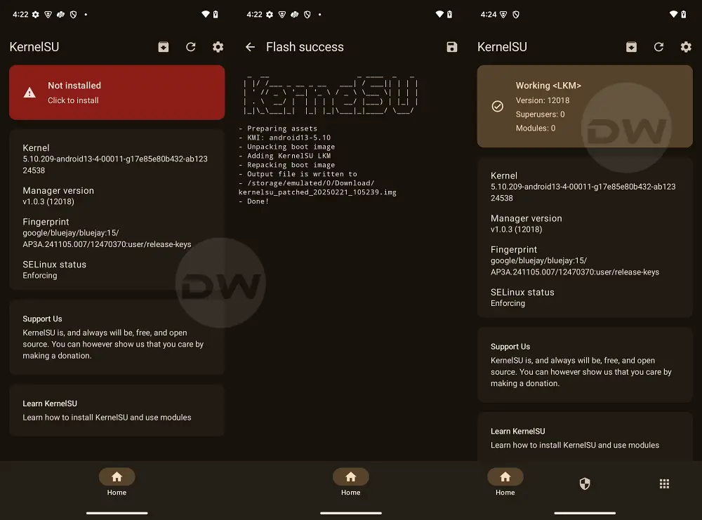 hide root kernelsu