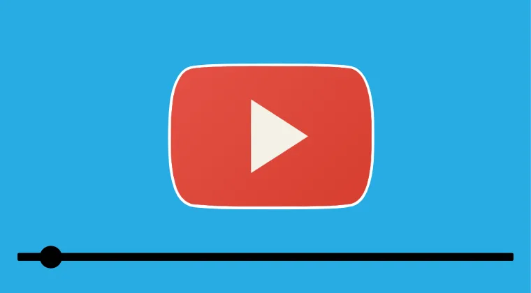 Scroll bar appears when watching full screen YouTube videos