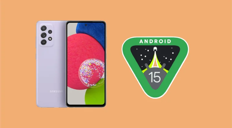 galaxy a52s 5g android 15