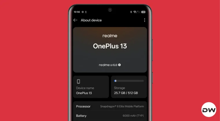 realme ui oneplus 13