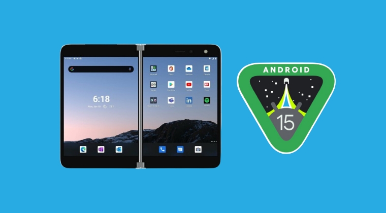 android 15 gsi microsoft surface duo