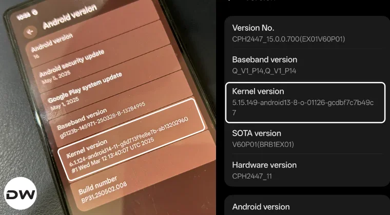 Find Kernel Version and Build Number