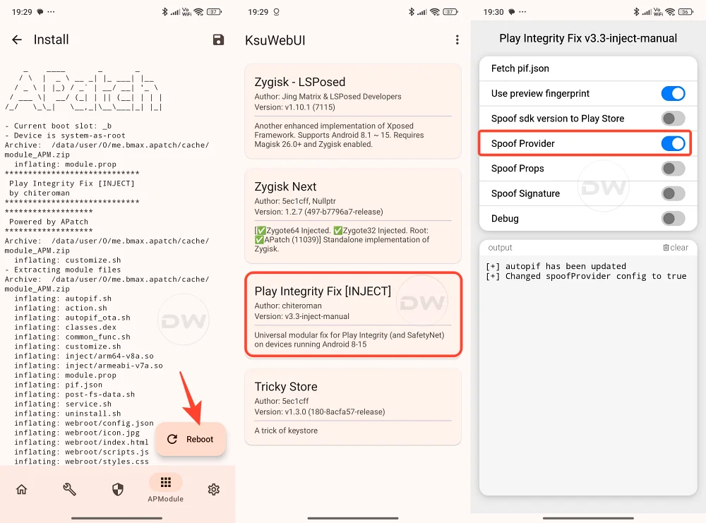 Pass strong integrity using revoked banned keybox