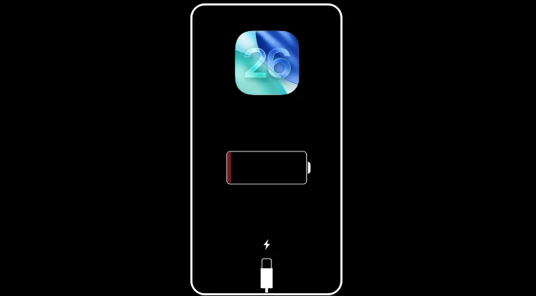 iPhone Stuck at Charge Battery screen while installing iOS 26
