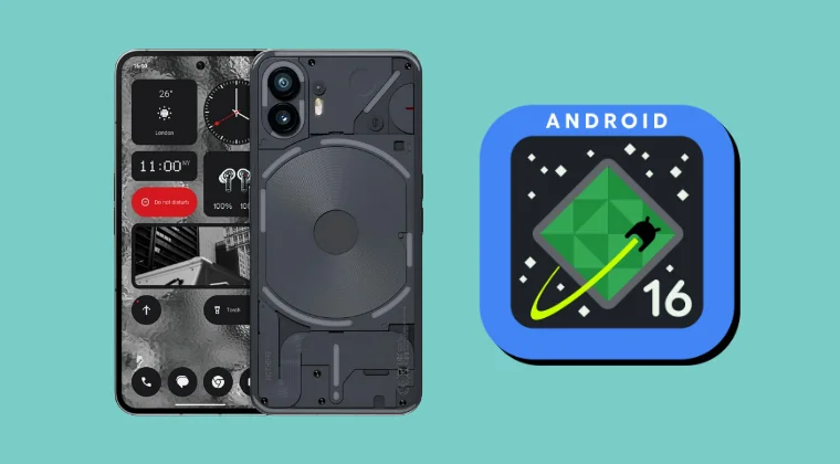 Android 16 Custom ROMs Nothing Phone 2