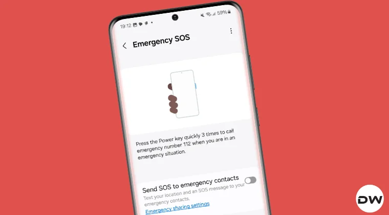 Turn off Emergency Call Power Button Shortcut
