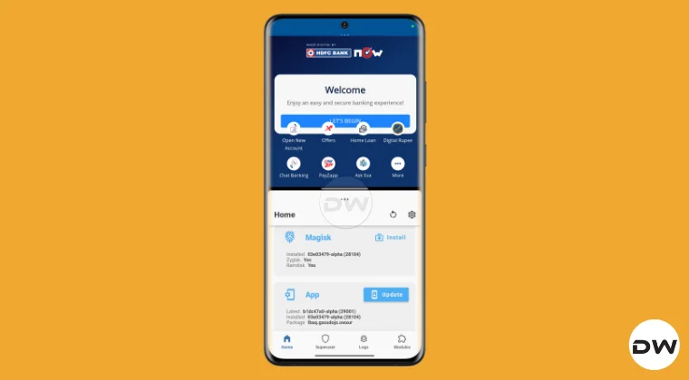 Run HDFC Bank App on Rooted Android Device
