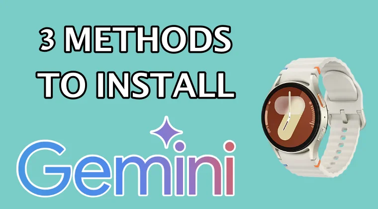 install gemini galaxy watch