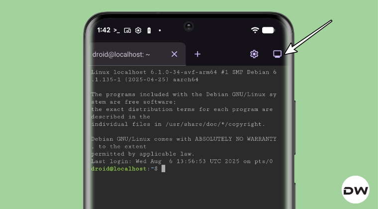 Launch Graphical Apps in Android Linux Terminal