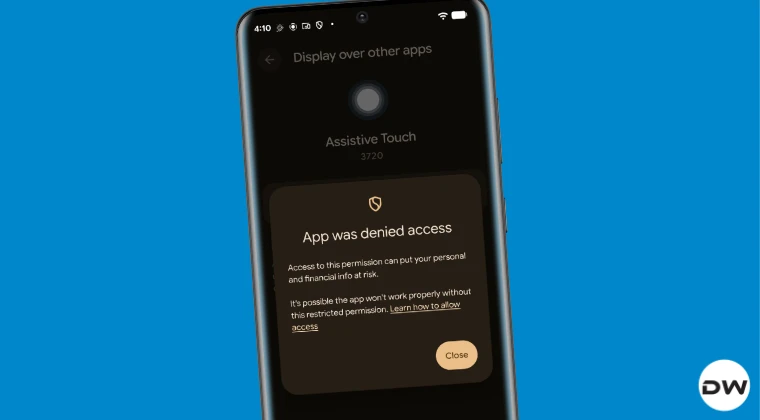 app was denied access