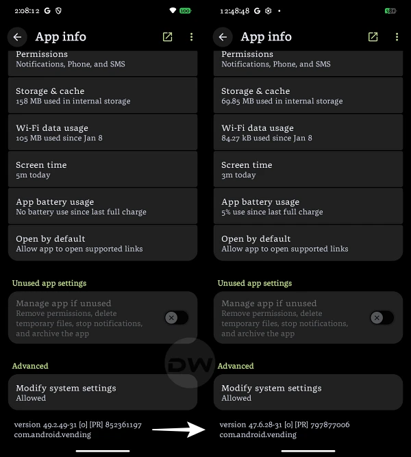How to Downgrade Google Play Store [Without Root]