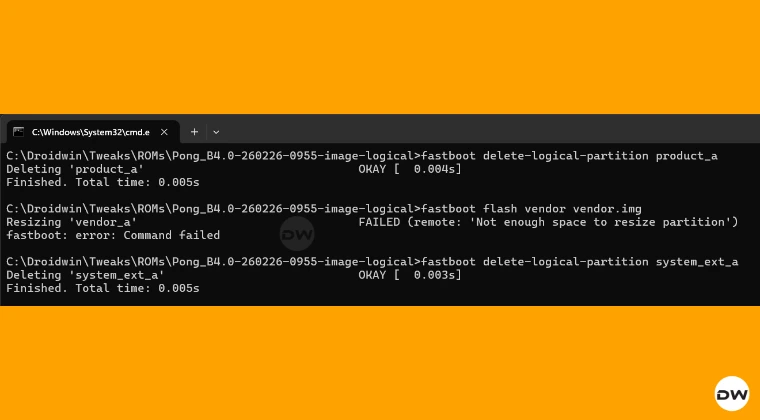 How I Messed Up Product & System_Ext Partition [and then fixed it]