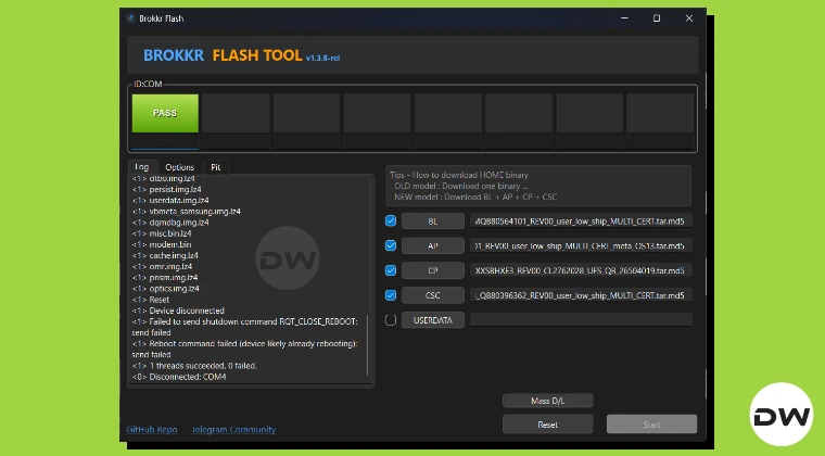 Brokkr: The Best Open-Source Samsung Firmware Flashing Tool?